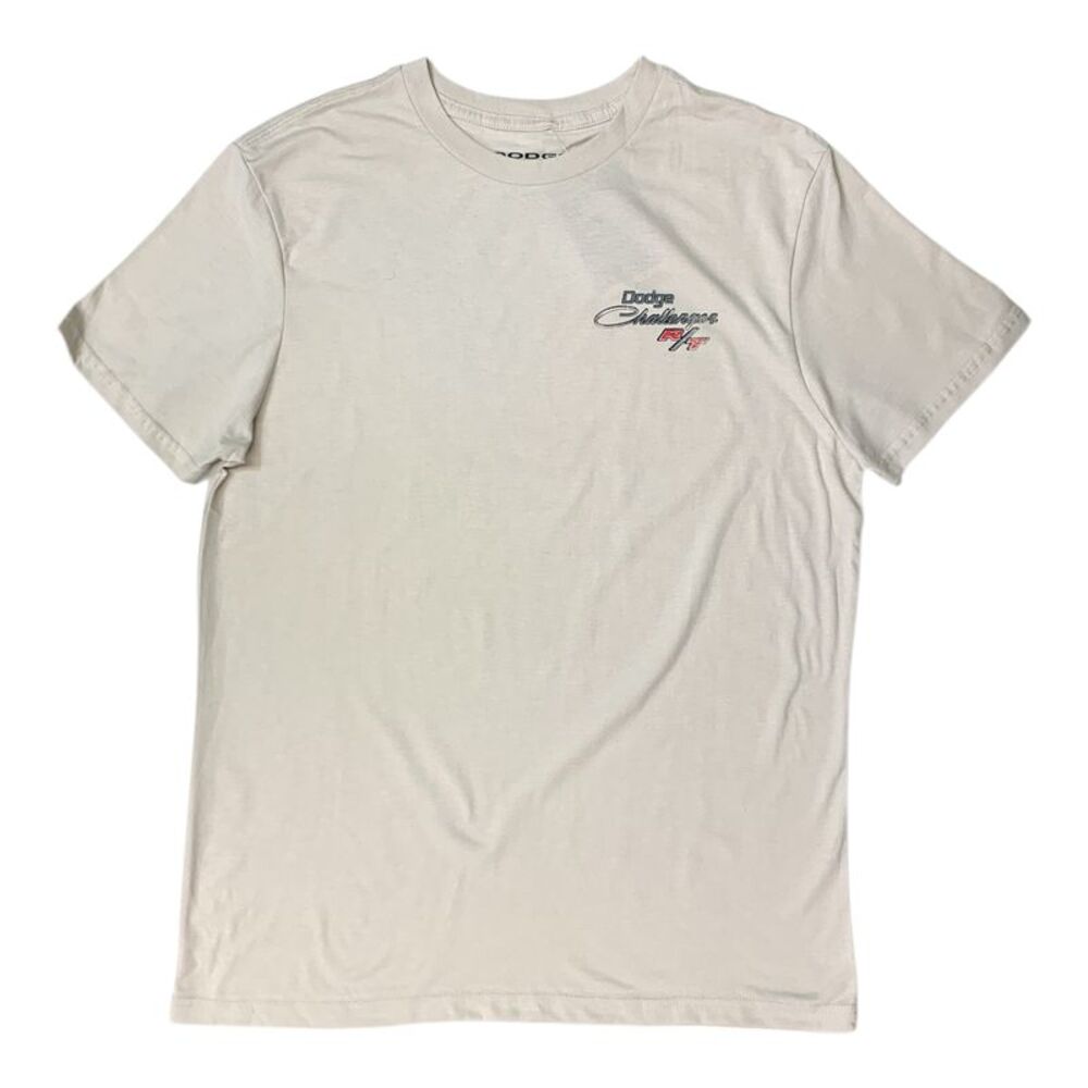 Licensed Men's Moto Relaxed Fit Short Sleeve Graphic Tee - Dodge Challenger 1970